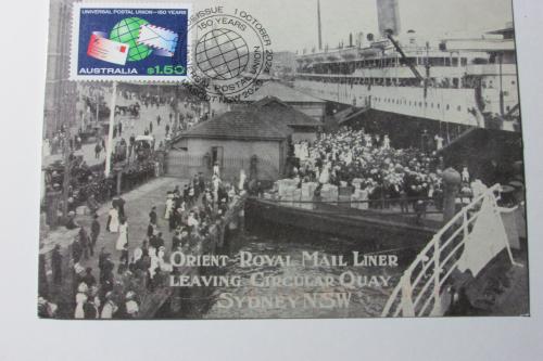 A stamp printed in Thailand shows the name of the city.