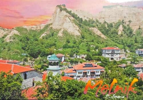 View of the city of Bakhchisarai, Crimea