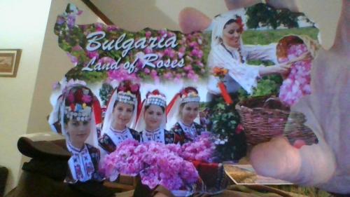 Merry Christmas and Happy New Year. Cute little girls in traditional clothes.