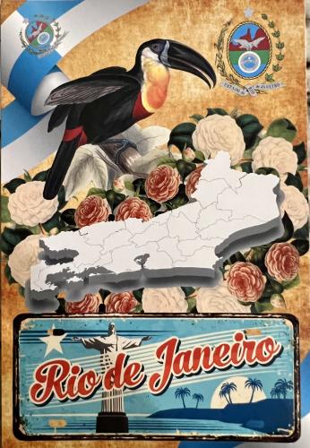 Vintage map of Belize with toucan, grunge background Vintage map of Belize with toucan, grunge background