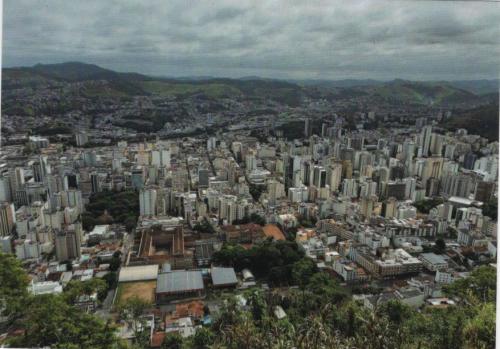 Aerial view of the city of Rio de Janeiro, Brazil.