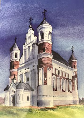 Cathedral of the Annunciation in Veliky Novgorod, Russia