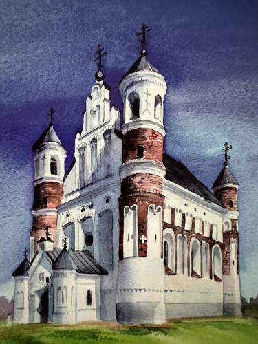 Church of the Intercession on the River Nerl. Illustration