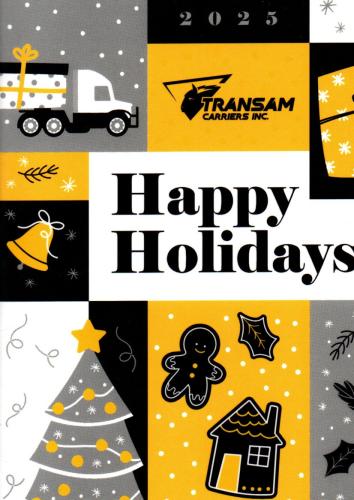 Happy Holidays greeting card. Happy New Year Background. Vector illustration.