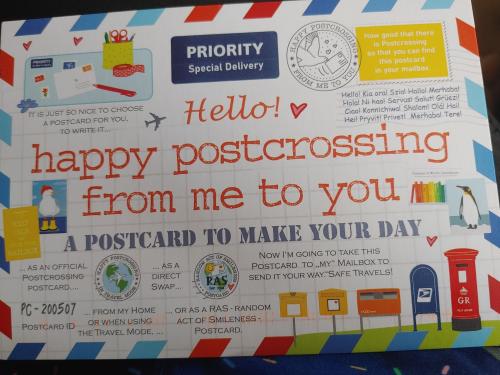 Postcard with the words Happy Holidays in Thailand.