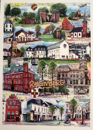 A stamp printed in REYJAVIK shows image of the city of Reykjavik circa 2017.