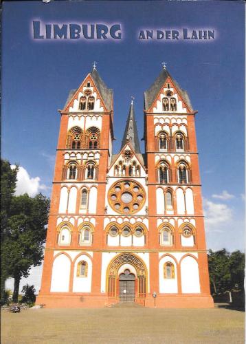 A postcard printed in Lubin shows the Cathedral of the Assumption, circa 2008