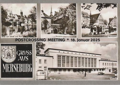 A postcard printed in Germany shows image of the city of Nuremberg, circa 1980.