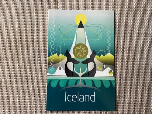 Illustration of global warming concept with climate change text on a brochure
