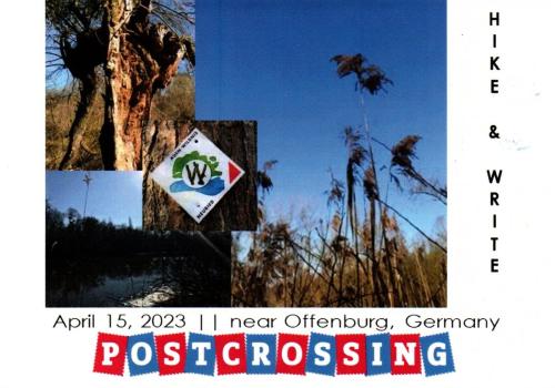 Postage stamp with the image of the Australian outback, Victoria, Australia