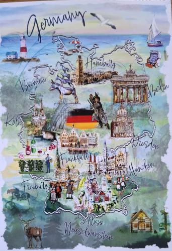 A postcard printed in Prague shows the city of Prague circa January 2016 in Prague. A postcard printed in Prague shows the city of Prague circa January 2016 in Prague.