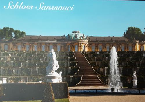 Stunning view of Sanssouci palace in Potsdam, Germany