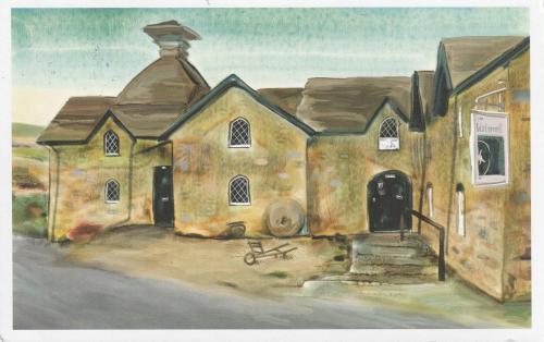 UK - CIRCA 1988: A stamp printed in UK shows image of a house, circa 1988