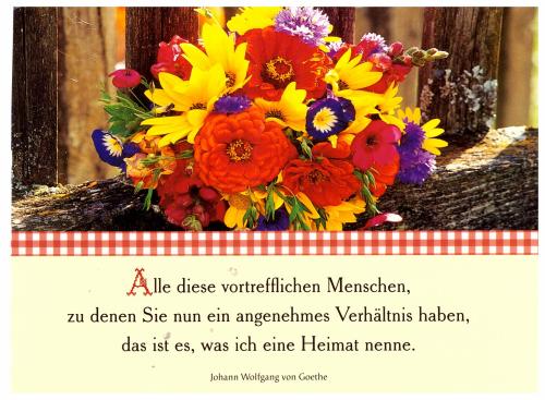 Bouquet of flowers in a rustic setting with place for text