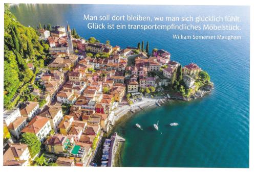 Aerial view of Isola Bella, Lake Maggiore, Italy
