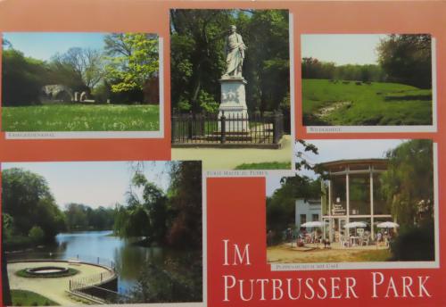 Postcard printed in France