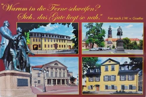 Postcard with the image of the city of Prague.