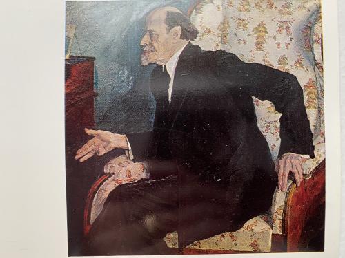Exhibition of paintings in the Museum of Contemporary Art