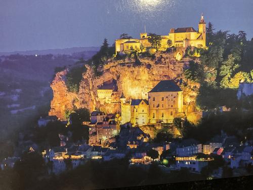 A painting of the old town of Schaffhausen, Switzerland