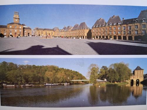 Vintage postcard from Bordeaux, France
