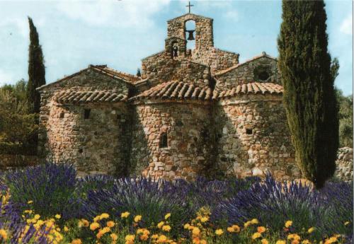 Church in Val d'Orcia, Tuscany, Italy