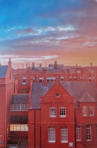 View of Kensington and Chelsea, London, UK