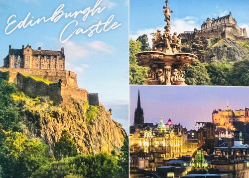 Edinburgh Castle in Scotland.