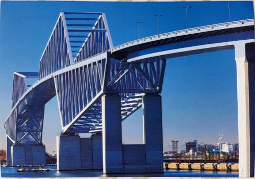 Bridge over the river in the city of Rotterdam, Netherlands