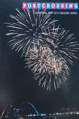 New Year's Eve Fireworks in Riga, Latvia, 2017