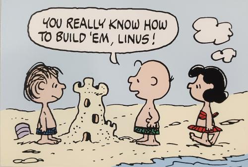 You are going to make a house out of sand
