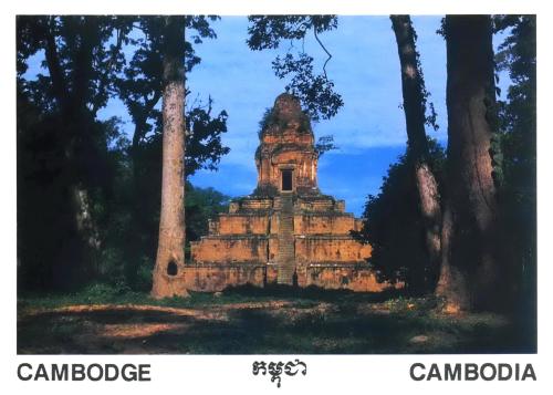 Ancient temples in Cambodia.