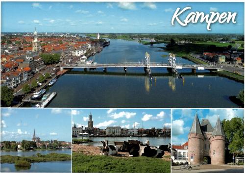 A collage of photos of the city of Kiel, Germany