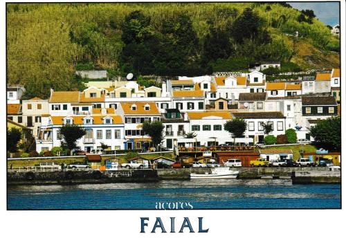 Fishing village on the island of Faial, Azores, Portugal