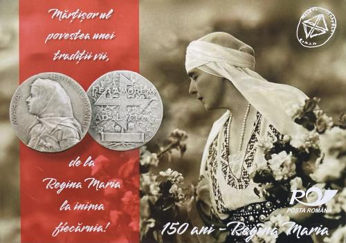 Vintage background with a portrait of a woman in a national costume.