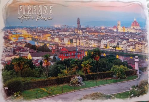 Florence, Italy. Panoramic view of Florence from Piazzale Michelangelo