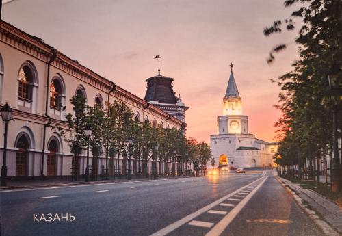 Kazan Kremlin at sunset