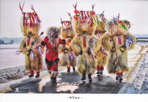 USSR - CIRCA 1978: A postcard printed in USSR shows a group of indigenous people, circa 1978