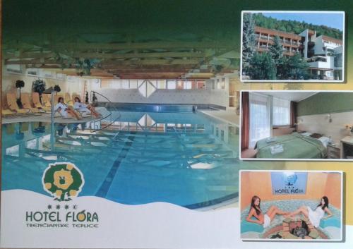 Swimming pool at the hotel. Indonesia. Borneo.