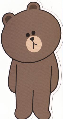 brown teddy bear on a white background with space for text.