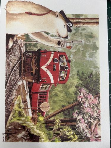 A postcard printed in Russia shows the Soviet Union, circa 2011.
