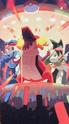 illustration of a halloween night with a witch on the roof