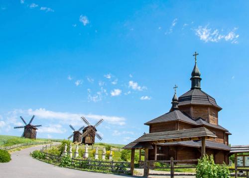 Wooden Church of St. Nicholas in Suzdal, Russia.