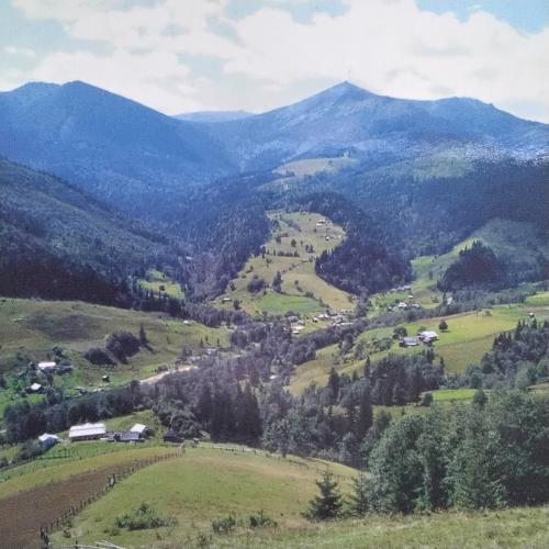 Mountains in the Carpathian Mountains, Transylvania