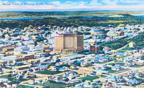 Aerial view of the city of Chanthaburi, Thailand