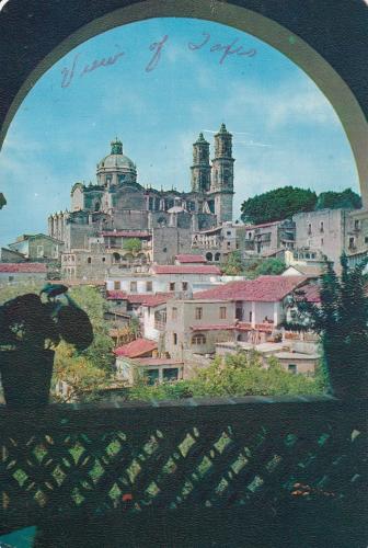 Postage stamp printed in Italy shows the city of Gubbio
