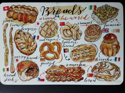 Bakery and Bakery Menu in the United States of America.