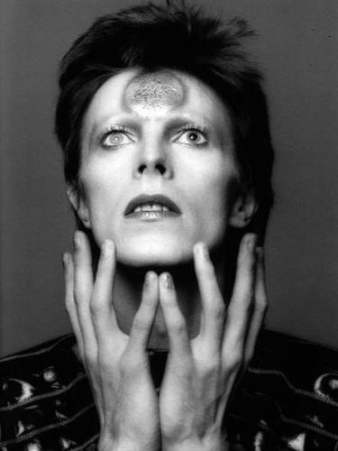 Black and white portrait of a beautiful woman with creative make-up