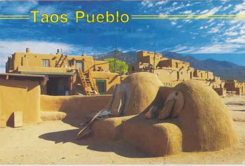 Taos Pueblo in Taos, New Mexico, USA
