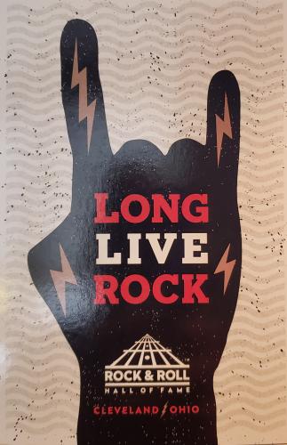 Lonely Rock Rock poster. Rock and roll poster design.