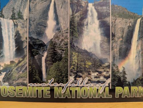 Waterfall in Yosemite National Park, California, United States of America
